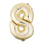  ваш заказ [woru mart бренд ] вес u selection plate номер ba Rune 8 примерно 40cm Gold 16inch Gold Number 8 Foil Ba