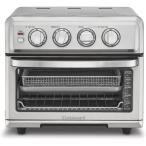お取り寄せ クイジナート TOA-70NAS 8-in-1 エアフライヤートースターオーブン 1800W ステンレス Cuisinart TOA-70