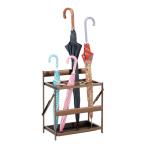 折りたたみ式アルミ製傘立て(15本用）(SPD-K14/AL-PBRS)