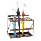 折りたたみ式アルミ製傘立て(45本用) (SPD-K16/AL-PBR)