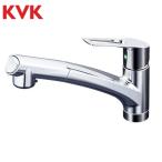 KVK KM5021TEC 水栓 流し台用 シングルレバー式 シャワー付混合栓 キッチン ヘッド e