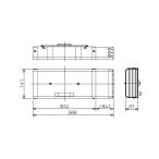 リンナイ UOP-Y305-20 側方排気アダプタ 対応機種 RUX-A2016W(A)、RUX-A2015W(A)など