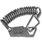 【新品】1週間以内【ブラック.昇級版】ULAC 自転車 鍵 ワイヤーロック ダイヤル チェーンロック ベビーカー バイク サドルロック 軽量 携帯便利 盗難防止