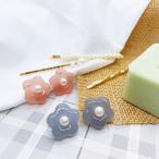 Yahoo! Yahoo!ショッピング(ヤフー ショッピング)イヤリング レディース  フラワーイヤリング シンプル 可愛いイヤリング ゴ ールド ピンク ブルー 女子にも大人気 韓国 おしゃれ ポシレギ posiregi