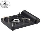 カセットコンロ ブラック ポータブル UF-0028 コンロ アウトドア BBQ CAPTAIN STAG