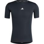  Adidas adidas Tec Fit компрессионный тренировка короткий рукав футболка мужской мужчина "дышит" тугой Fit вырез лодочкой надеты изменение tops u