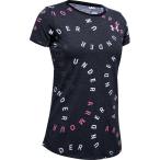 UNDER　ARMOUR アンダーアーマー UA　Live　Printed　Wordmark　T−Shirt 1351654 BLK/PCE