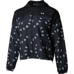 UNDER　ARMOUR アンダーアーマー UA　Woven　Printed　FZ　Hoodie 1353514 BLK/WHT/BLK