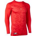 UNDER　ARMOUR アンダーアーマー UA　Tech　Fitted　Long　Sleeve　Crew　Shirts　Graphic 1354236 RED