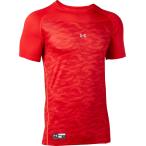 UNDER　ARMOUR アンダーアーマー UA　Tech　Fitted　Short　Sleeve　Crew　Shirts　Graphic 1354237 RED