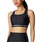 アンダーアーマー UNDER ARMOUR UAクロスバックブラ ミディアムサポート レディース インナー アンダーウェア 下着 パッド一体型 吸汗速乾 トレーニン