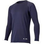  Descente DESCENTE бейсбол relax Fit рубашка нагрев мужской нижняя рубашка внутренний длинный рукав круглый вырез теплоизоляция защищающий от холода ворсистый материалы Baseball часть . тренировка tray человек 