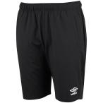 アンブロ umbro ウォームアップハーフパンツ メンズ ショートパンツ 短パン ジャージ 防風 吸汗 速乾 ストレッチ 軽量 フットボール 部活 練習 トレーニング