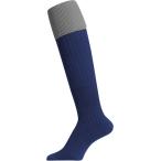 マイン mine ラグビー ソックス RUGBY SOCKS メンズ ネイビー×グレー 25-27cm ストッキング 靴下 摩耗に強い サッカー 部活 クラブ チーム トレーニン