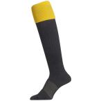 マイン mine ラグビー ソックス RUGBY SOCKS メンズ ブラック×イエロー 25-27cm ストッキング 靴下 摩耗に強い サッカー 部活 クラブ チーム トレーニ