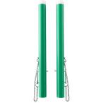 エバニュー Evernew 【メーカー直送品】 軽量多目的補助支柱 バドミントン支柱 補助 軽量 ピン式 直径4cm用 学校体育 授業 体育 EKD429