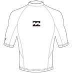 BILLABONG ビラボン BILLABONG　メンズ　RASH　GUARD　ショートスリーブ AJ011850 WHT