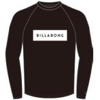 BILLABONG ビラボン BILLABONG　メンズ　RASH　GUARD　ロングスリーブ AJ011853 BLK