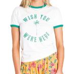 BILLABONG ビラボン BILLABONG　レディース　デザインTシャツ AJ013302 CWP