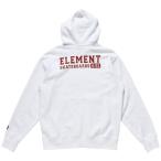 ELEMENT エレメント ELEMENT　メンズ　ESP　HALF　ZIP　パーカー AJ021021 WHT