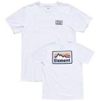 ELEMENT エレメント ELEMENT　メンズ　OUTDOOR　SS　Tシャツ AJ021208 WHT