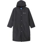 チャンピオン Champion メンズ ベンチコート 撥水加工 トリコット起毛素材 フリース素材 中綿仕様 軽量性 保温性 ロゴ刺繍 ポリエステル 防風 アウター 部活