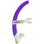 アクアスフィア フォーカススイムスノーケル　スモールフィット　パープル×ホワイト 253575 パープル/ホワ