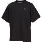プーマ PUMA SUMMERSSTシャツ トップス ウェア メンズ 半袖 クールネック バックメッシュ 夏 デイリー ワンポイント トレーニング ランニング フィットネス  6