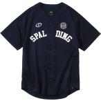 SPALDING スポルディング バスケット BASEBALL SHIRT SPALDING LOGO ベースボールシャツ スポルディングロゴ SMJ201420 SMJ201420 ネイビー