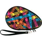  vi ktasVICTAS отпечатанный раунд ракетка кейс PRINTED ROUND RACKET CASE раунд type твердый ракетка кейс ракетка 2 шт. входит возможность 672111 1800