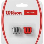  Wilson Wilson PROFEEL RED 6.1 SILVER виброгаситель самосвал na-2 штук входит Logo часть . Club деятельность Circle WRZ537600