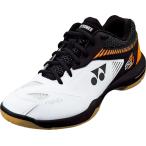 Yonex ヨネックス バドミントンシューズ　パワークッション65Z2　男女兼用 SHB65Z2 ホワイト/オレンジ