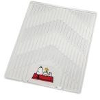 BONFORM ボンフォーム 6407-01CL カーマット ピーナッツ/スヌーピー ＳＮＰクリアアロー２ 軽/普通車 前席1枚 45x60 クリアー