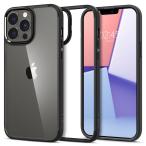 iPhone 13 Pro (6.1inch) ケース Spigen クリスタル・ハイブリッド クリアカバー 米軍MIL規格取得 衝撃吸収 Qi充電 ワイヤレス充電 シュピゲン ACS03299