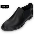 SPINGLE (スピングル) SP-6125 Black ブラック メンズ スニーカー ビジネススニーカー レザースニーカー 黒 日本製 広島