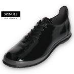 ショッピング広島 SPINGLE (スピングル) SP-1802 Black ブラック レディース スニーカー レザースニーカー 黒 日本製 広島