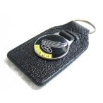  Honda * мотоцикл / чёрный прямоугольник * натуральная кожа брелок для ключа HONDA [type1]