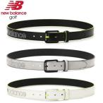  New balance Golf belt synthetic leather Logo belt men's newbalance golf 012-4182001