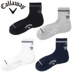  Callaway Golf мужской носки L знак type сообщение рисунок короткие носки (MENS) Callaway Golf C26193110[2026 год весна лето модель ][ почтовая отправка рассылка ]