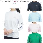 トミーヒルフィガー ゴルフ レディース リラックスロングスリーブ モックネックシャツ TOMMY HILFIGER THLA305