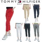 トミーヒルフィガー ゴルフ レディース ツイル ベーシックカプリパンツ TOMMY HILFIGER THLA426 2024年春夏モデル