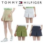 トミーヒルフィガー ゴルフ レディース フロントタック キュロットパンツ TOMMY HILFIGER THLA433 2024年春夏モデル