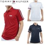 ショッピングHILFIGER トミーヒルフィガー ゴルフ メンズ シグネチャーストライプ 半袖ポロシャツ TOMMY HILFIGER GOLF THMA415 2024年春夏モデル
