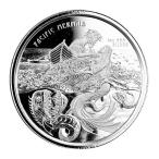 未流通品　２０２１年　サモア　マーメイド　銀貨　1オンス　純銀　コインカプセル付き