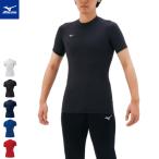 MIZUNO Mizuno soft теннис одежда внутренний рубашка Vaio механизм рубашка ( круглый вырез короткий рукав ) нижний одежда 32MA1152 мужской бадминтон почтовая доставка OK
