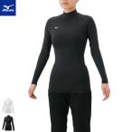 MIZUNO Mizuno soft теннис одежда внутренний рубашка Vaio механизм рубашка ( с высоким воротником длинный рукав ) нижний одежда 32MA1350 женский бадминтон почтовая доставка OK