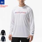 MIZUNO Mizuno p Ractis рубашка рубашка с длинным рукавом long ti тренировка надеты надеты изменение soft теннис бадминтон одежда унисекс 62MAD541 почтовая доставка OK