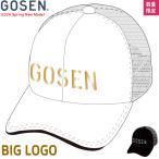 GOSEN ゴーセン ビッグロゴ キャップ メッシュキャップ 帽子 ソフトテニス グッズ 熱中症対策 C24A03