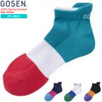 GOSEN ゴーセン ソックス スニーカーソックス 靴下 ソフトテニス バドミントン グッズ F2402 メンズ 男性用 3足までメール便OK 30%OFF