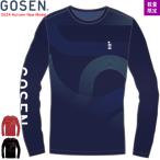 GOSEN Gosen рубашка с длинным рукавом .. длинный рукав футболка long ti надеты изменение soft теннис бадминтон одежда JPT48 унисекс почтовая доставка OK